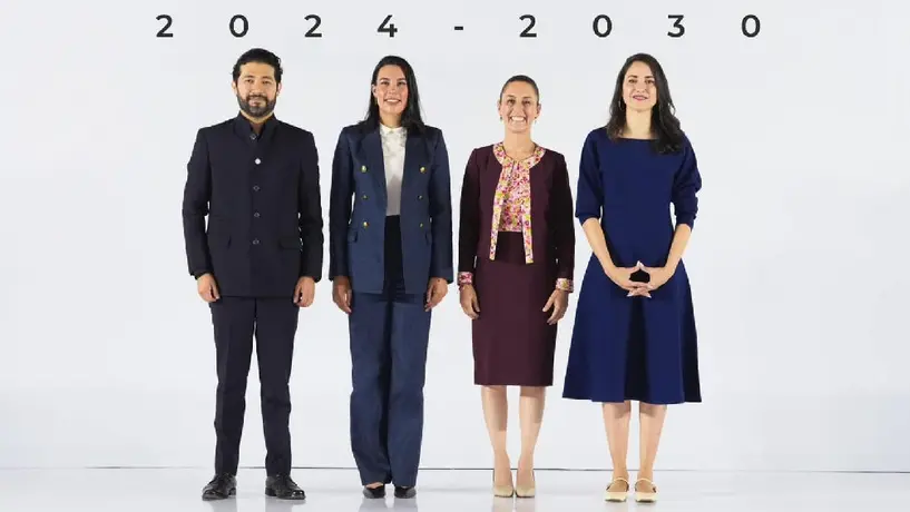 Claudia Sheinbaum presenta a los secretarios más jóvenes de su gabinete ampliado