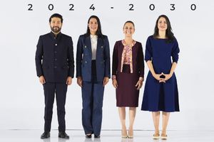 Claudia Sheinbaum presenta a los secretarios más jóvenes de su gabinete ampliado