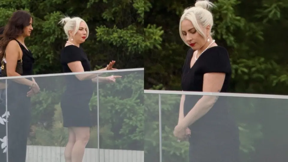 ¿Lady Gaga está embarazada? La cantante se muestra con ‘pancita’ en la boda de su hermana