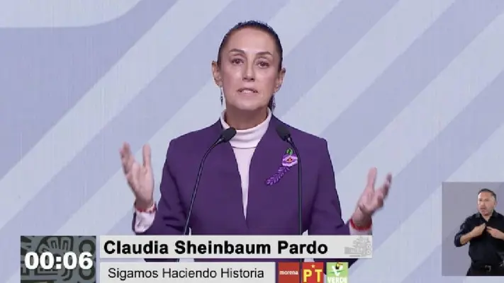 Tercer Debate Precidencial 2024: Claudia Sheinbaum recordó que el expresidente Calderón inició la guerra contra el narco