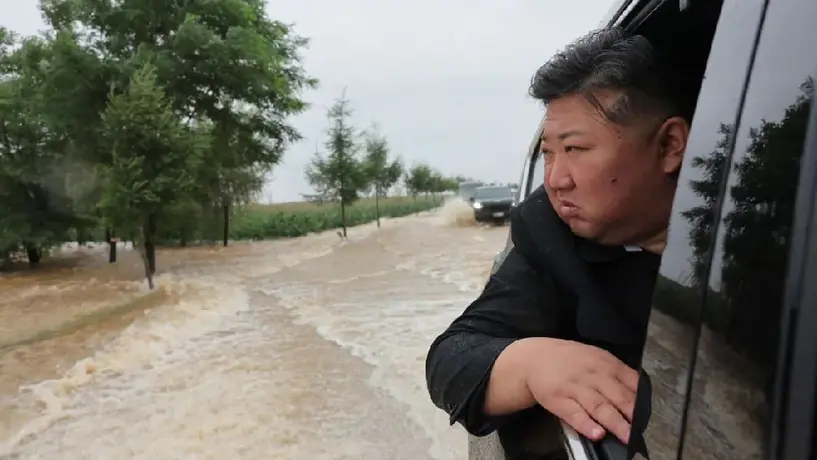 Kim Jong-un ejecuta a 30 funcionarios por inundaciones en Corea del Norte