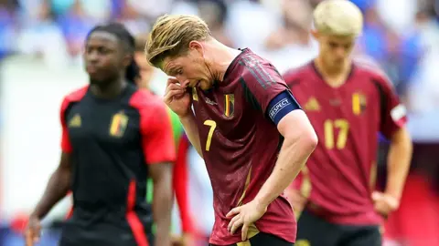 De Bruyne explota contra periodista en conferencia tras perder ante Francia