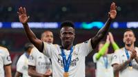 Vinicius Jr. pide renovación a Florentino Pérez tras ganar la Champions con el Madrid