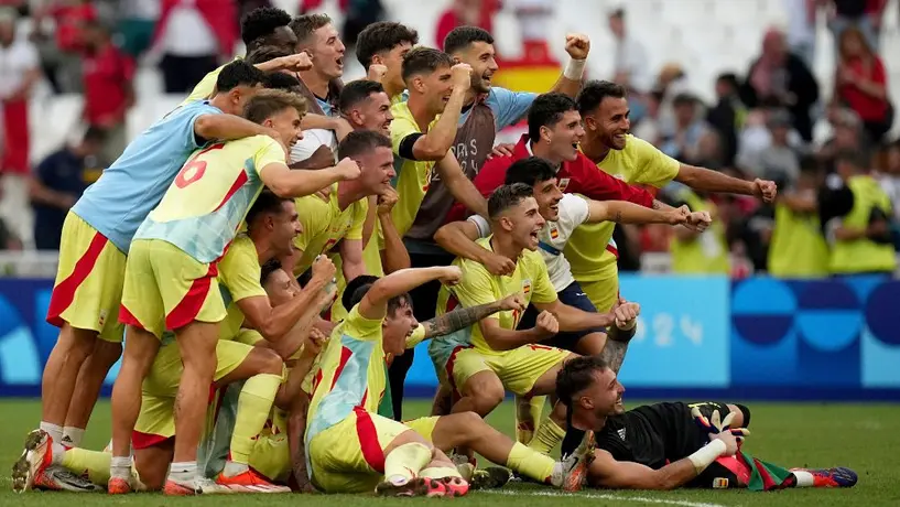 París 2024:España remontó, eliminó a Marruecos y buscará el oro olímpico en la Final