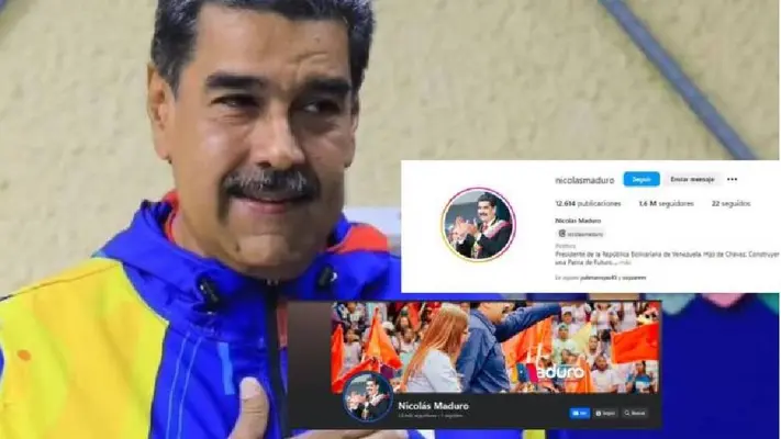 Meta no quitó la insignia de verificación a Nicolás Maduro en Instagram y Facebook: Nunca la tuvo