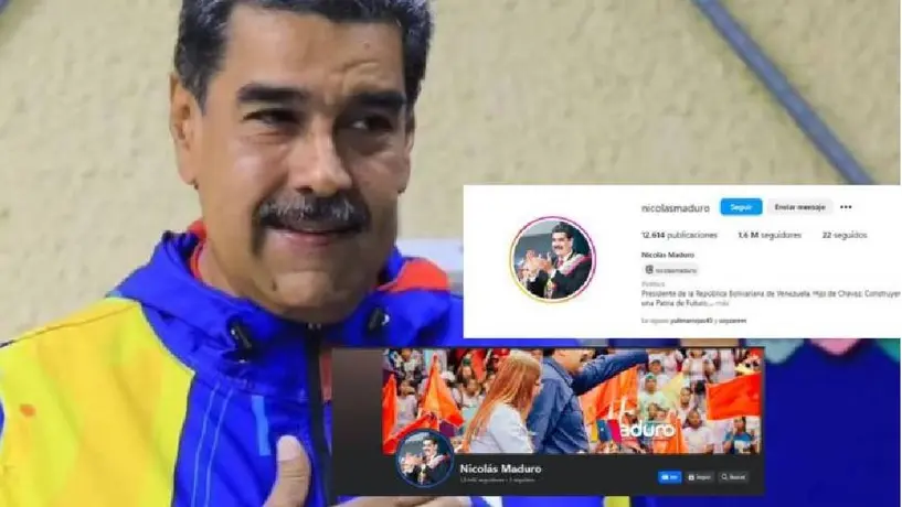 Meta no quitó la insignia de verificación a Nicolás Maduro en Instagram y Facebook: Nunca la tuvo