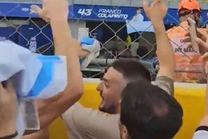 ¡Muchachos! Colapinto hace su debut en F1 con el aliento de aficionados argentinos