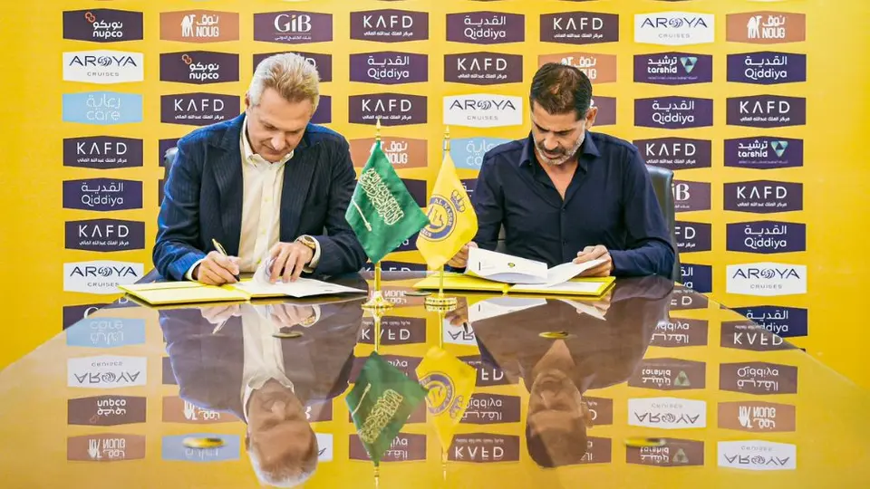 ¡Olvidó pronto al Rebaño! Fernando Hierro es presentado en el Al-Nassr