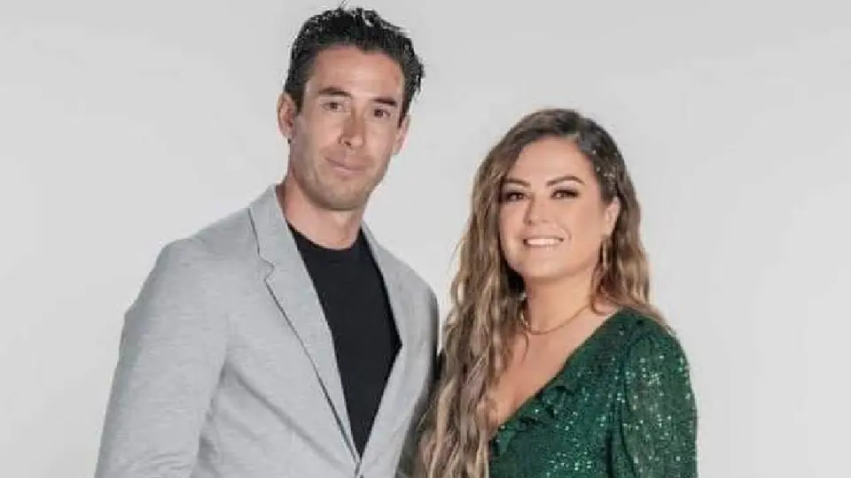 Así fue el reencuentro entre Óscar Jiménez y Mariana Echeverría tras salida de LCDLF