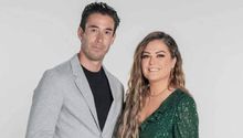 Así fue el reencuentro entre Óscar Jiménez y Mariana Echeverría tras salida de LCDLF