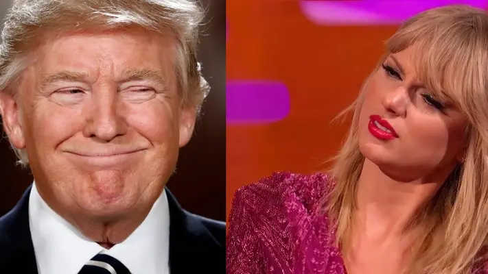 Donald Trump comparte imágenes falsas de Taylor Swift apoyándolo para su presidencia
