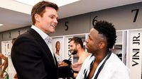 Vinicius se rinde ante Tom Brady: 'Siempre he sido un gran fanático de él'