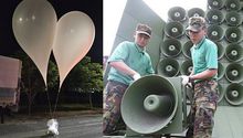 Corea del Sur reinicia propaganda anti norcoreana tras ser invadido por globos llenos de heces por Corea del Norte