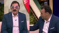 Ricardo La Volpe luce lentes de Feid tras inauguración de Copa América; David Faitelson se burla de él