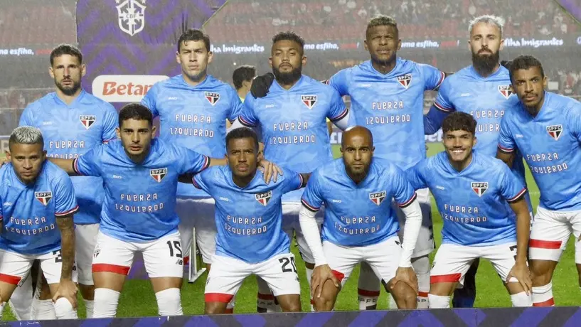 Sao Paulo manda mensaje de apoyo a Juan Izquierdo en el Brasileirao
