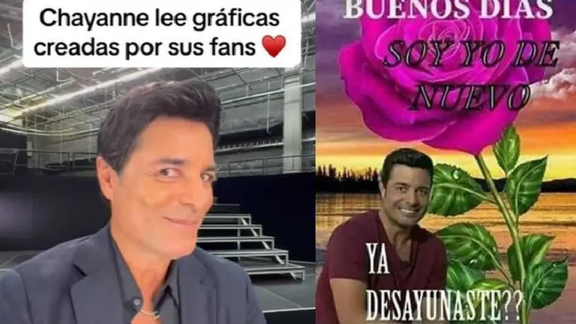 VIDEO: Chayanne reacciona a imágenes que le enviaron sus fans