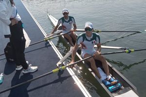 Alexis López y Miguel Carballo, sin opción de medalla tras finalizar sextos en ‘Semis’ de Remo en París 2024