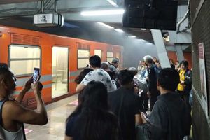 Reportan explosión en el Metro que dejó a una mujer lesionada