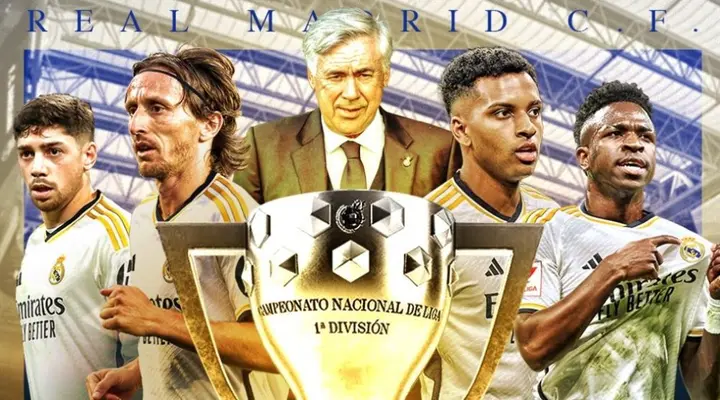 ¡Campeones! Real Madrid se corona en LaLiga tras derrota del Barça frente al Girona