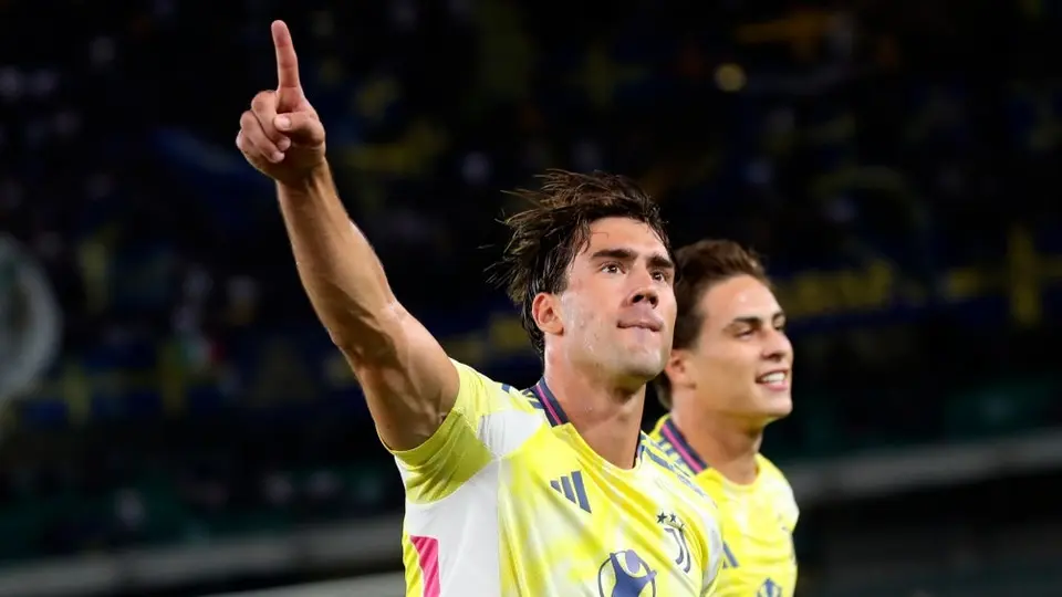 Juventus continúa con paso perfecto en Serie A tras golear a Hellas Verona