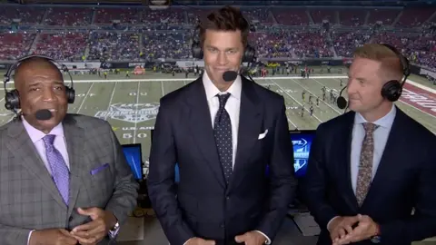 Tom Brady hace su debut en como analista en FOX
