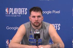 Conferencia de prensa de Luka Doncic es interrumpida por broma de ruidos sexuales