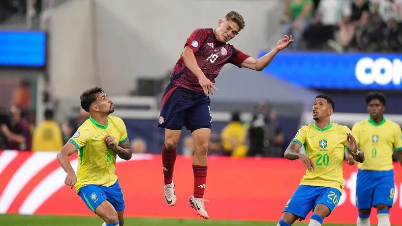 Brandon Aguilera, de Costa Rica, presumió intercambio de playera con Rodrygo