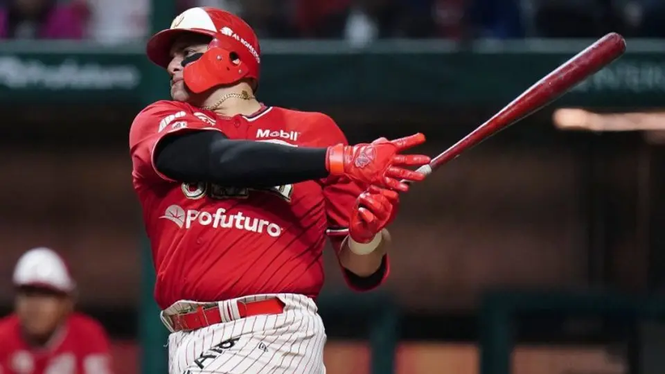 ¡Volivó el 'Gigante de Mulegé! Japhet Amador reapareció con los Diablos Rojos del México