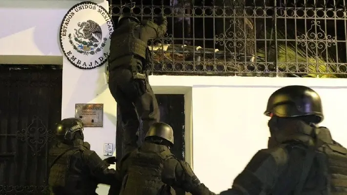 Ecuador busca hacer las paces con México tras invasión a la embajada mexicana