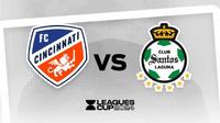 FC Cincinnati vs Santos: ¿Cuándo y dónde ver el partido de Leagues Cup?