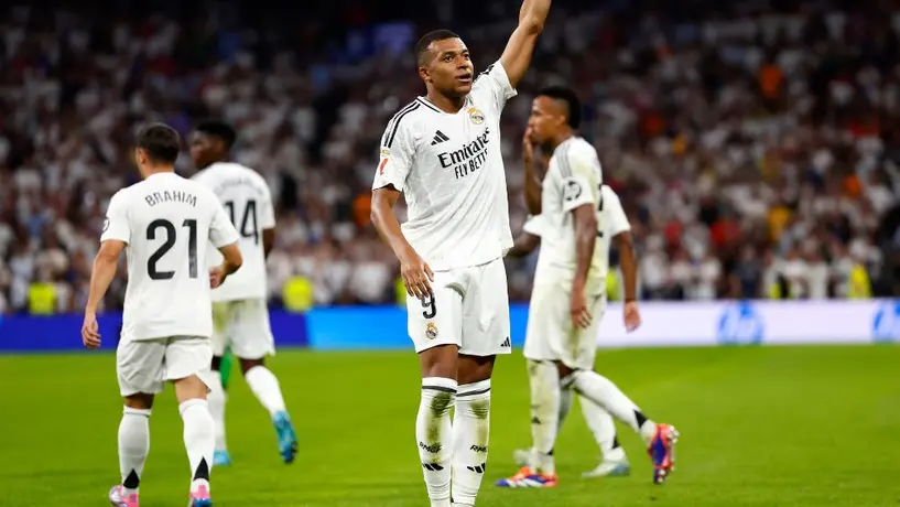 Kylian Mbappé rompe la malaria y ya anotó en el Santiago Bernabéu