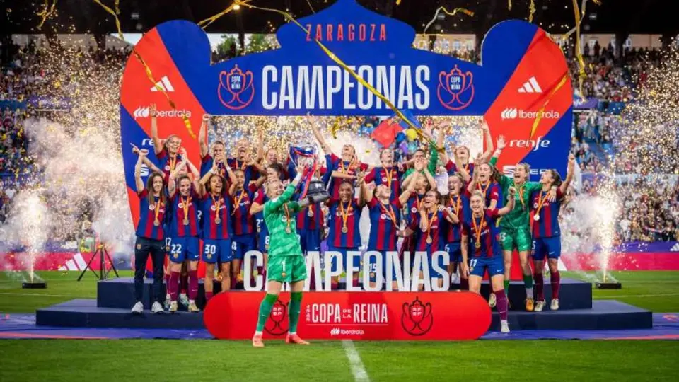 Barcelona goleó a Real Sociedad y logró su décima Copa de la Reina