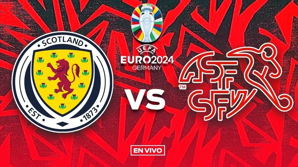 Escocia vs Suiza EN VIVO Eurocopa 2024 Jornada 2