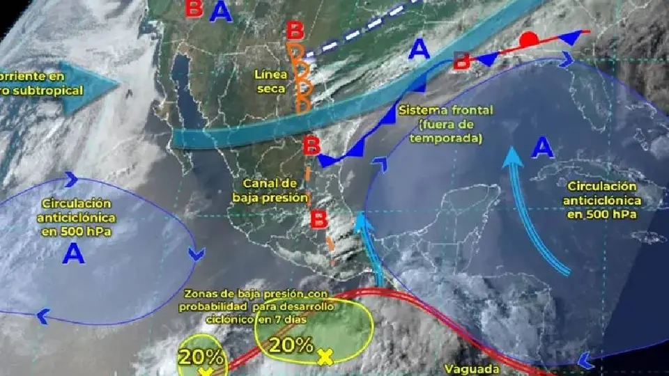 Clima en México para el fin de semana. ¡Entérate!