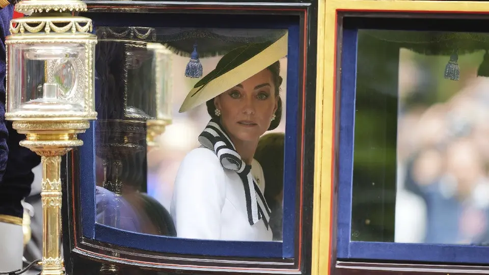 Kate Middleton aparece en público en el cumpleaños del rey Carlos III tras su lucha contra el cáncer