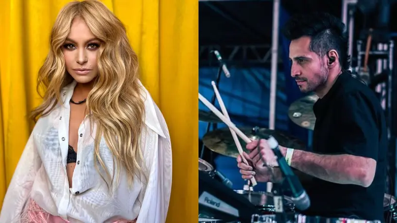 Baterista de Paulina Rubio habla del regaño que recibió por parte de la cantante