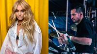 Baterista de Paulina Rubio habla del regaño que recibió por parte de la cantante