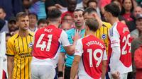 Premier League 'explica' la roja que recibió Declan Rice en el Arsenal vs Brighton