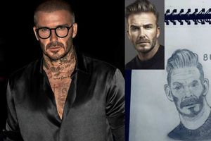 ¡Si serás, si serás! Dibujo inspirado en David Beckham se vuelve viral por parecido con Don Ramón