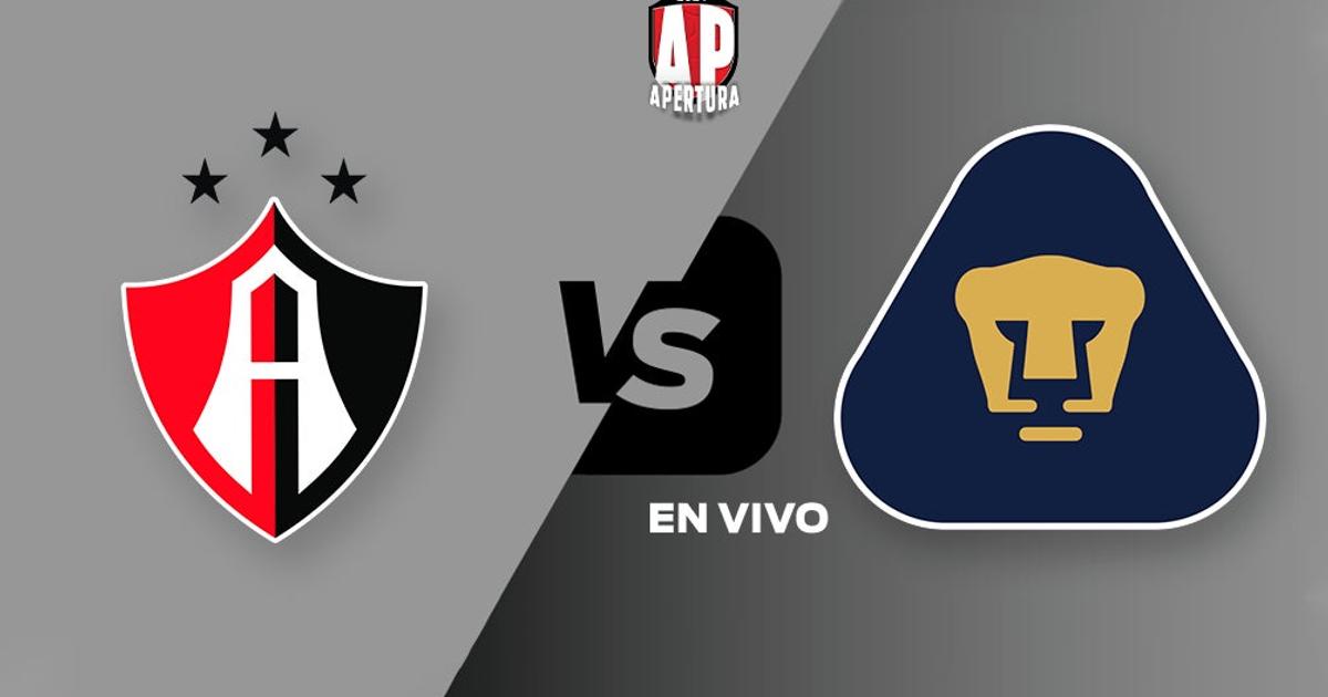 Atlas vs Pumas EN VIVO Liga MX Jornada 5 Clausura 2024 | RÉCORD