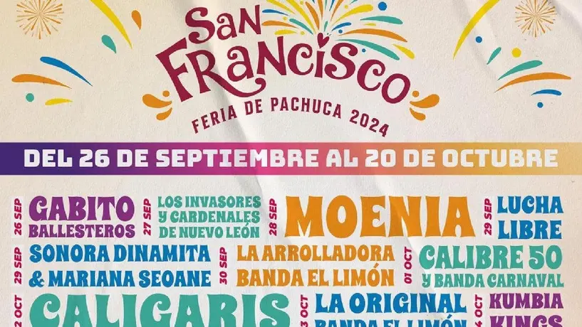 Feria de Pachuca 2024: Revelan cartel completo del Teatro del Pueblo