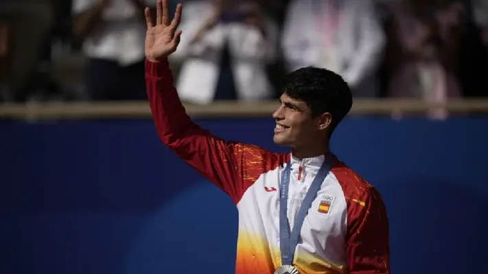 París 2024: Alcaraz tras la medalla de plata: “Tenía un Novak Djokovic con mucha hambre”