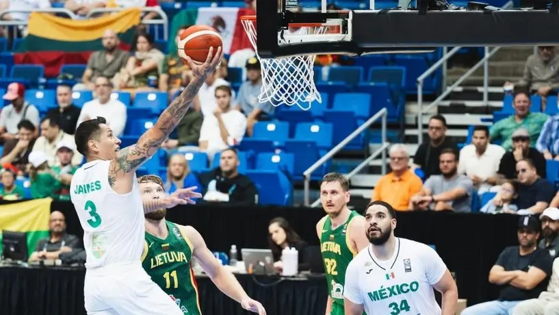 Selección Mexicana de Basquetbol se complica su clasificación a París tras derrota con Lituania