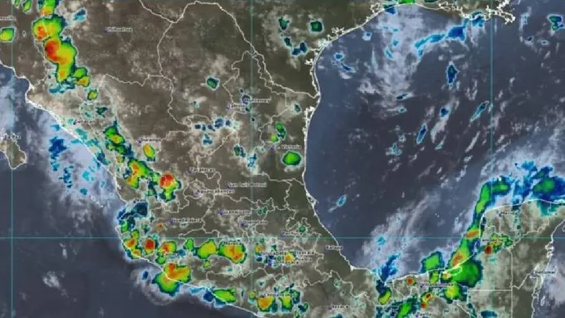 Clima en México para el lunes 26 de agosto: ¡Se esperan lluvias moderadas en varias zonas!