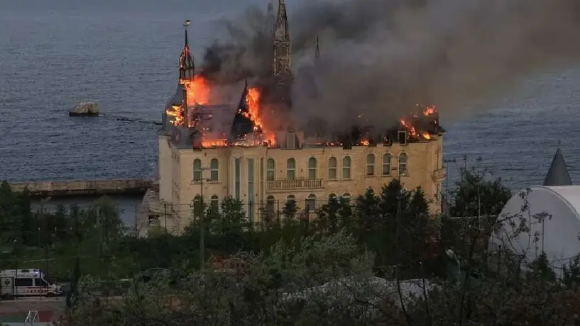 'Castillo de Harry Potter' es destruido por ataque ruso
