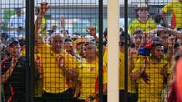 ¡Lo que sea con tal de entrar! Así quisieron colarse algunos aficionados a la Final de Copa América 2024