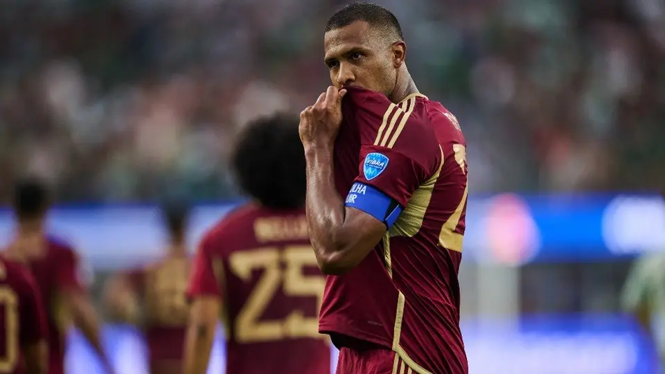 Salomón Rondón muestra su respeto al Tri tras victoria de Venezuela ante México