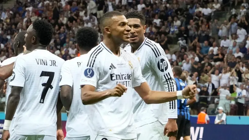 Real Madrid se proclama campeón de la Supercopa de la UEFA tras vencer al Atalanta