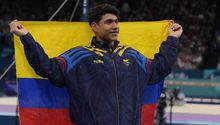 Ángel Barajas ganó la primera medalla olímpica para Colombia en París 2024