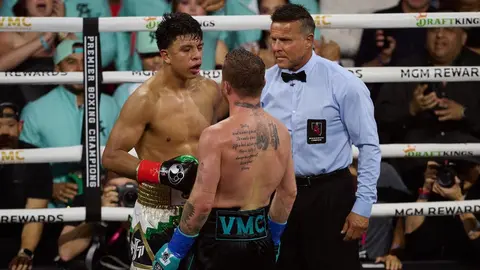 Jaime Munguía sobre el upper de 'Canelo' Álvarez: 'Me sorprendió, pero no me lastimó'